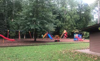 Lori H.'s photo of tent camping at Gee Creek Campground — Hiwassee/Ocoee Scenic River State Park near Epworth, GA