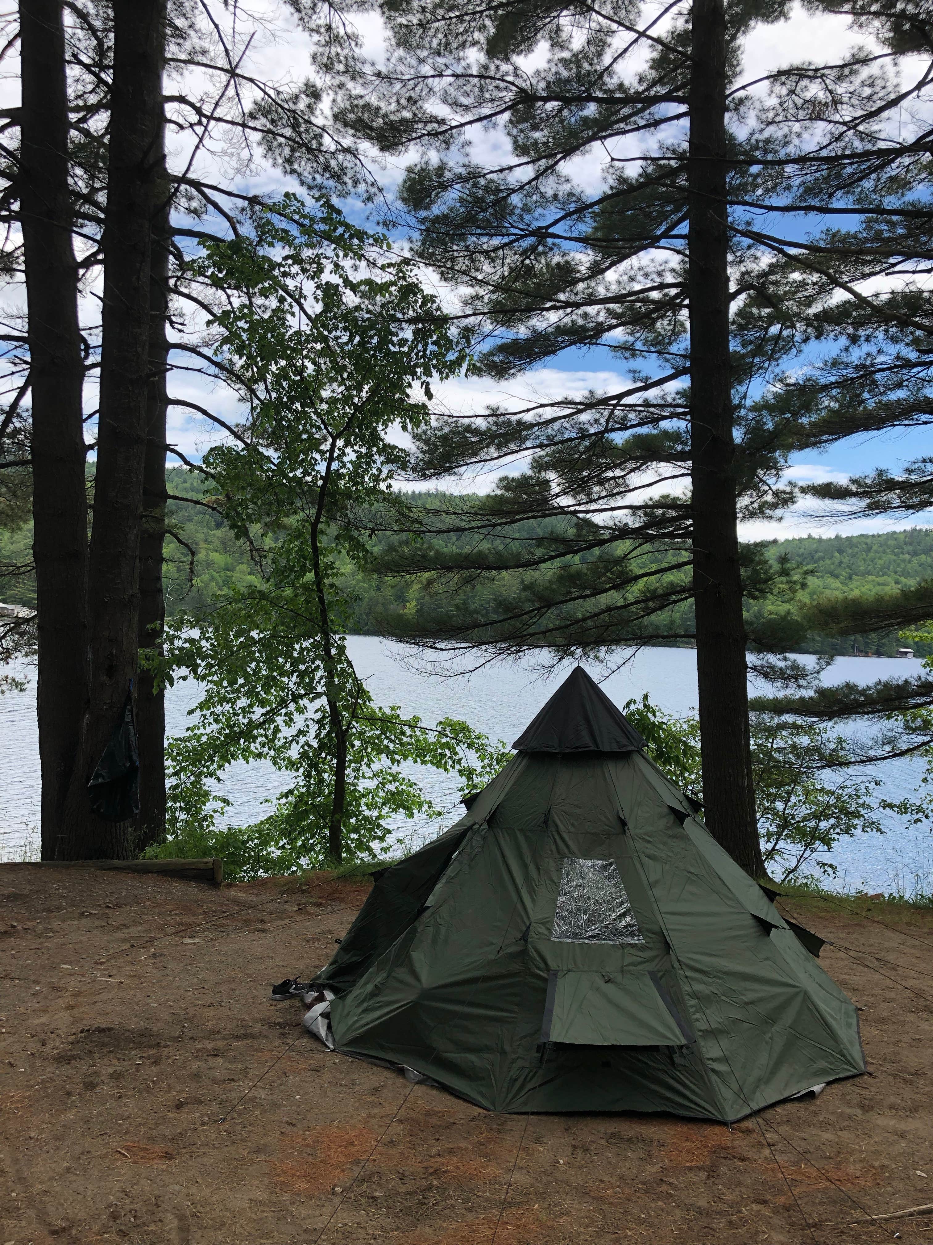 Dina S.'s photo at Lincoln Pond Campground near Addison, VT