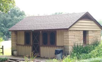 Jessica L.'s photo of glamping accommodations at Montgomery Bell State Park Campground near Culleoka, TN