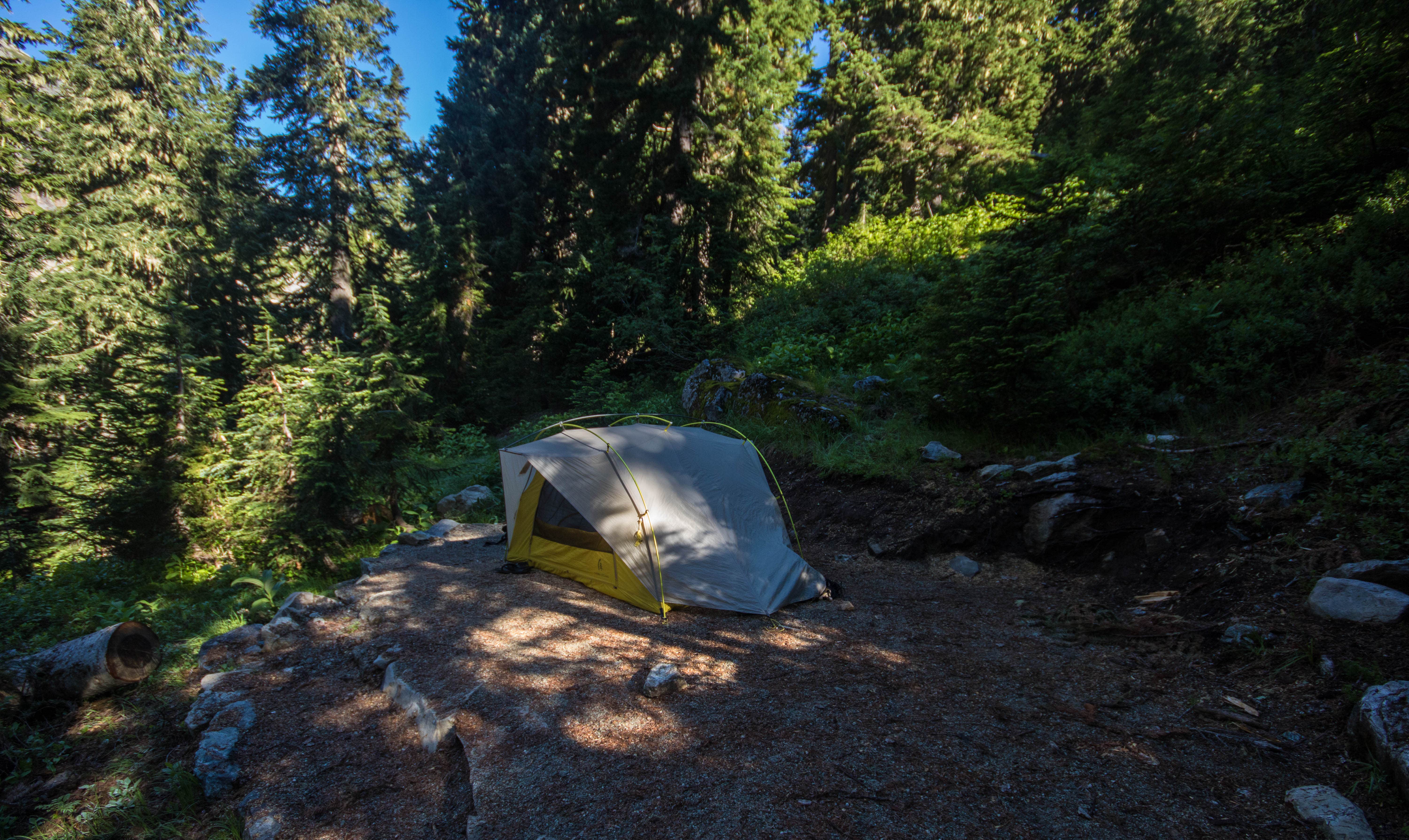 Shari  G.'s photo of tent camping at Pelton Basin — North Cascades National Park near Rockport, WA