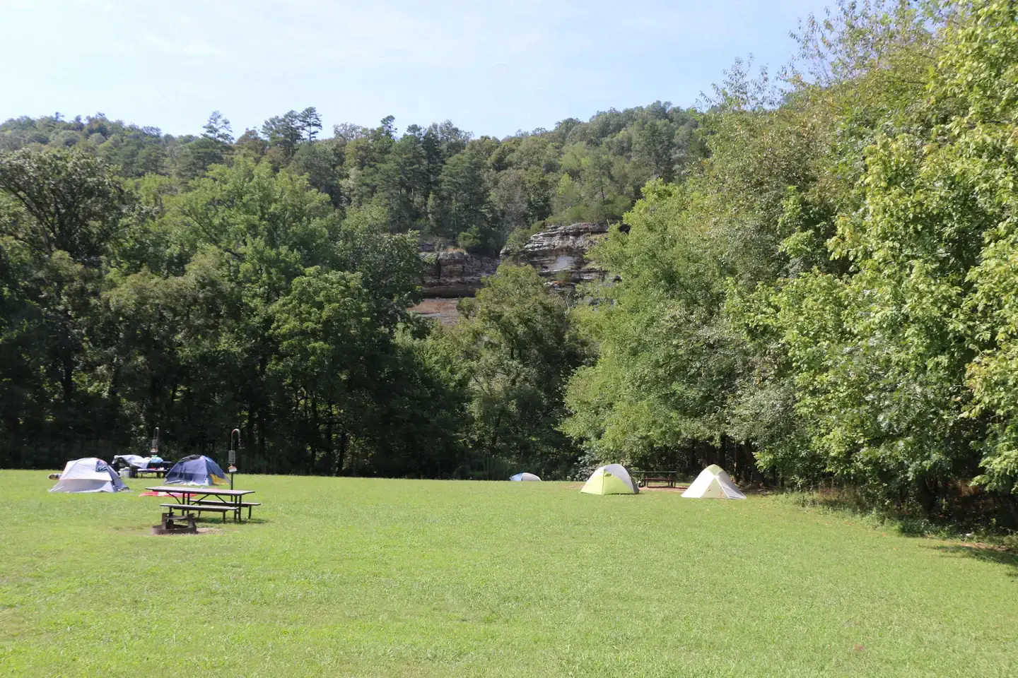 Camper-submitted photo at Steel Creek Campground — Buffalo National River near Rockaway Beach, MO