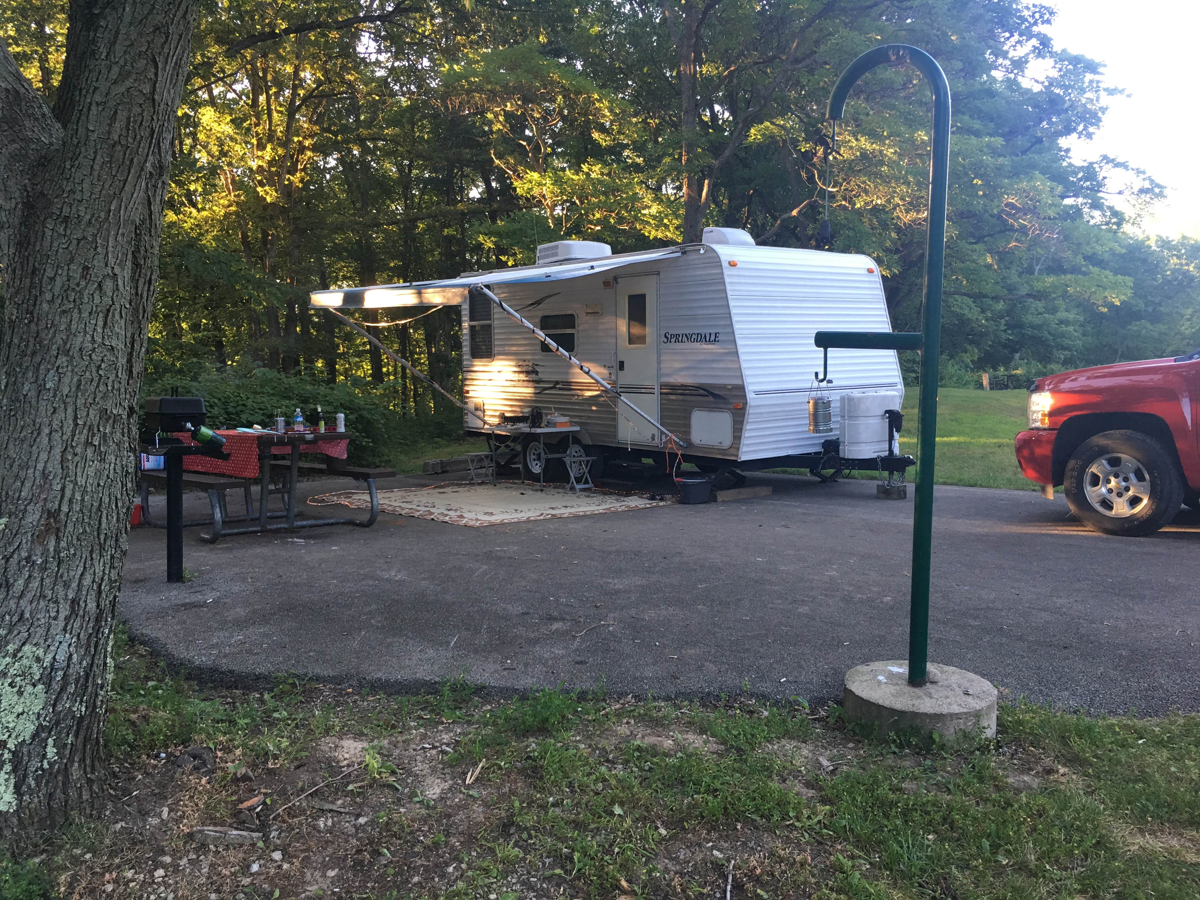 Rhonda W.'s photo of rv camping at Lone Point near Sullivan, IL