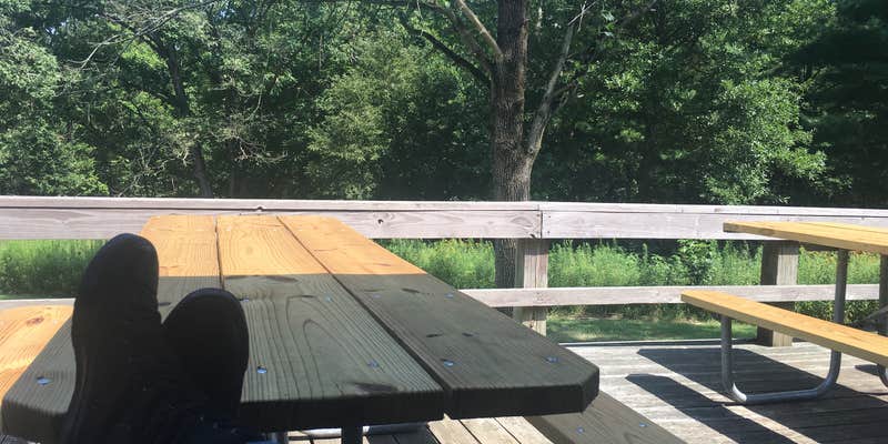 Camper submitted image from Possum Creek Campground — Hidden Springs State Forest