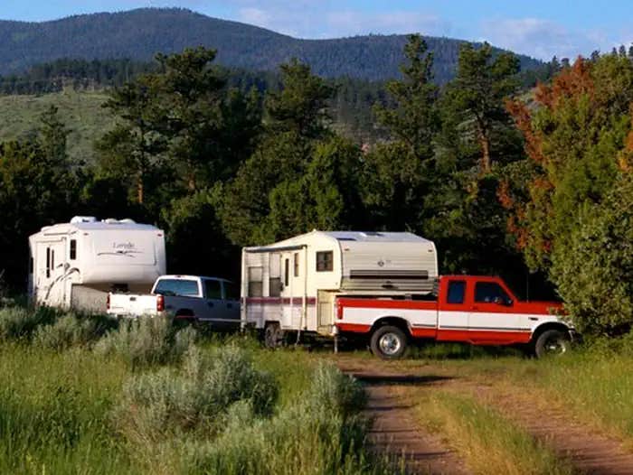 Camper submitted image from Arch Dam Campground - 1