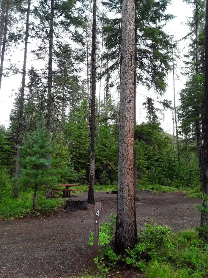 Camper-submitted photo at Cabin City Campground (Mt) — Lolo National Forest near Saltese, MT