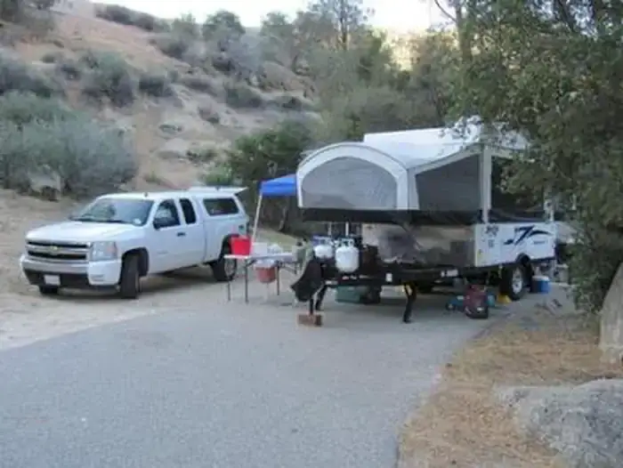 Camper-submitted photo at Sandy Flat near Lake Isabella, CA