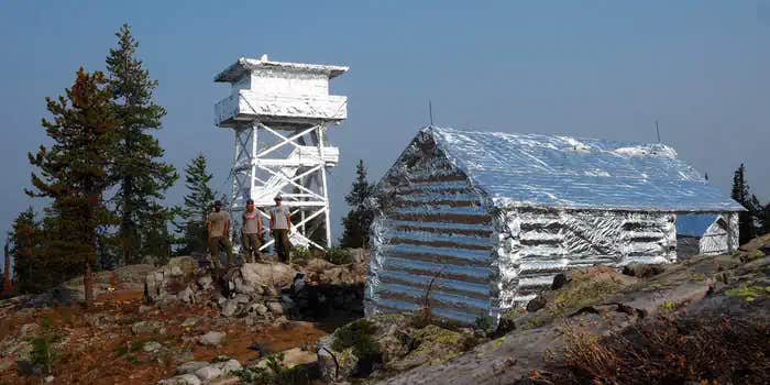 Camper submitted image from Garver Mtn. Lookout Rental