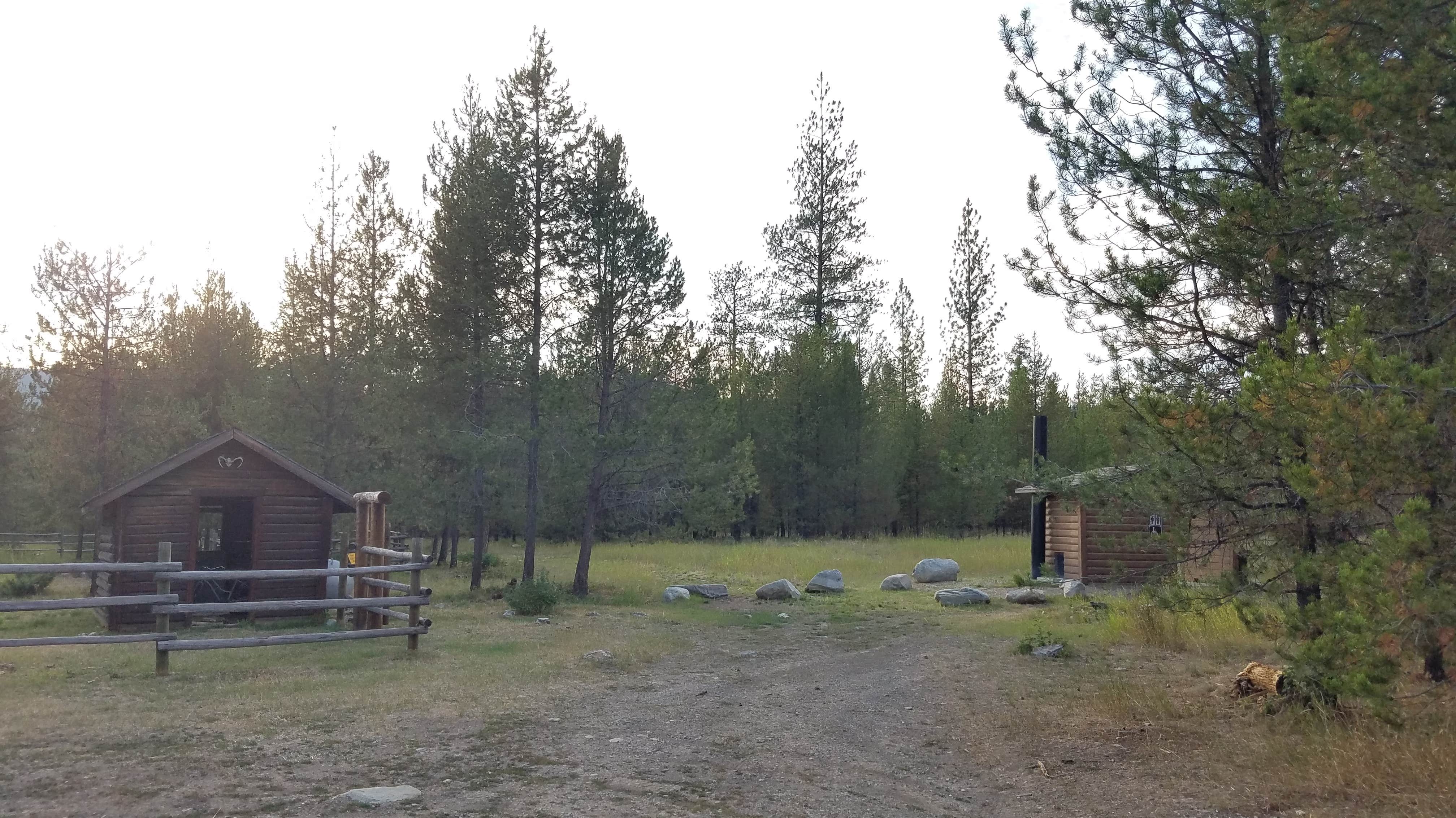 Juice B.'s photo of a cabin at Fairview Ranger Station near Eureka, MT
