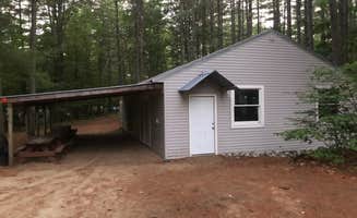 Angela M.'s photo of a cabin at Poland Spring Campground near Bryant Pond, ME