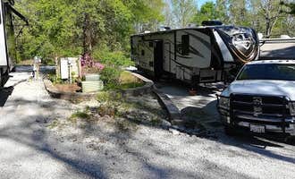 Camping near Moon Lake Farm - Kitchen, Fishing, Showers: Campground at Barnes Crossing, Saltillo, Mississippi