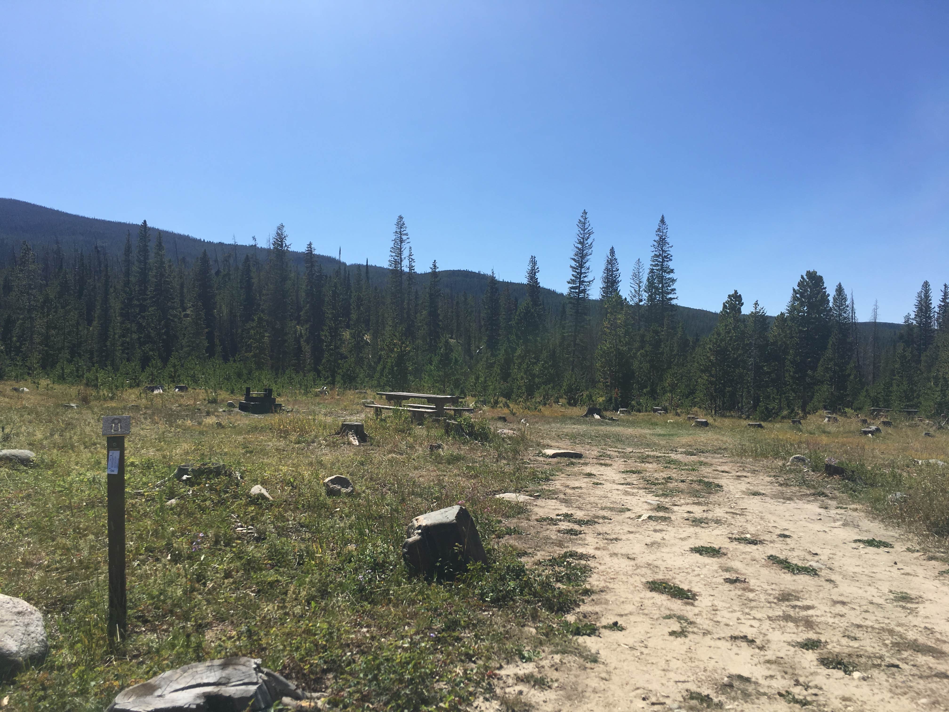 Camper-submitted photo at Pines Campground near Gould, CO