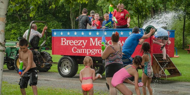 Camper submitted image from Breezy Meadows Campground