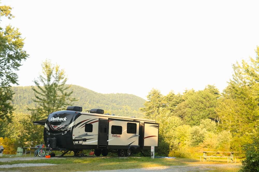 The Dyrt's photo of rv camping at Lake George Escape Campground near Pottersville, NY