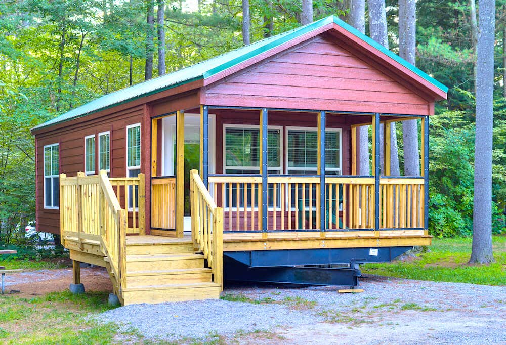 The Dyrt's photo of a cabin at Lake George Escape Campground near Cleverdale, NY
