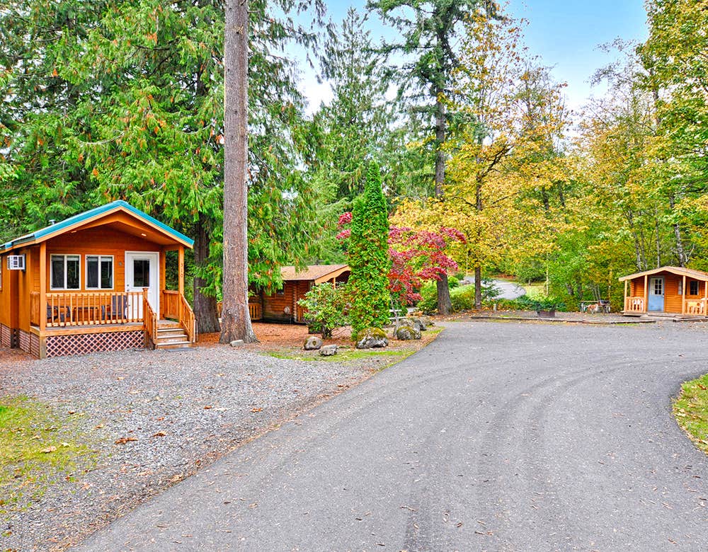 The Dyrt's photo of a cabin at Mt Hood Village Resort near Fairview, OR