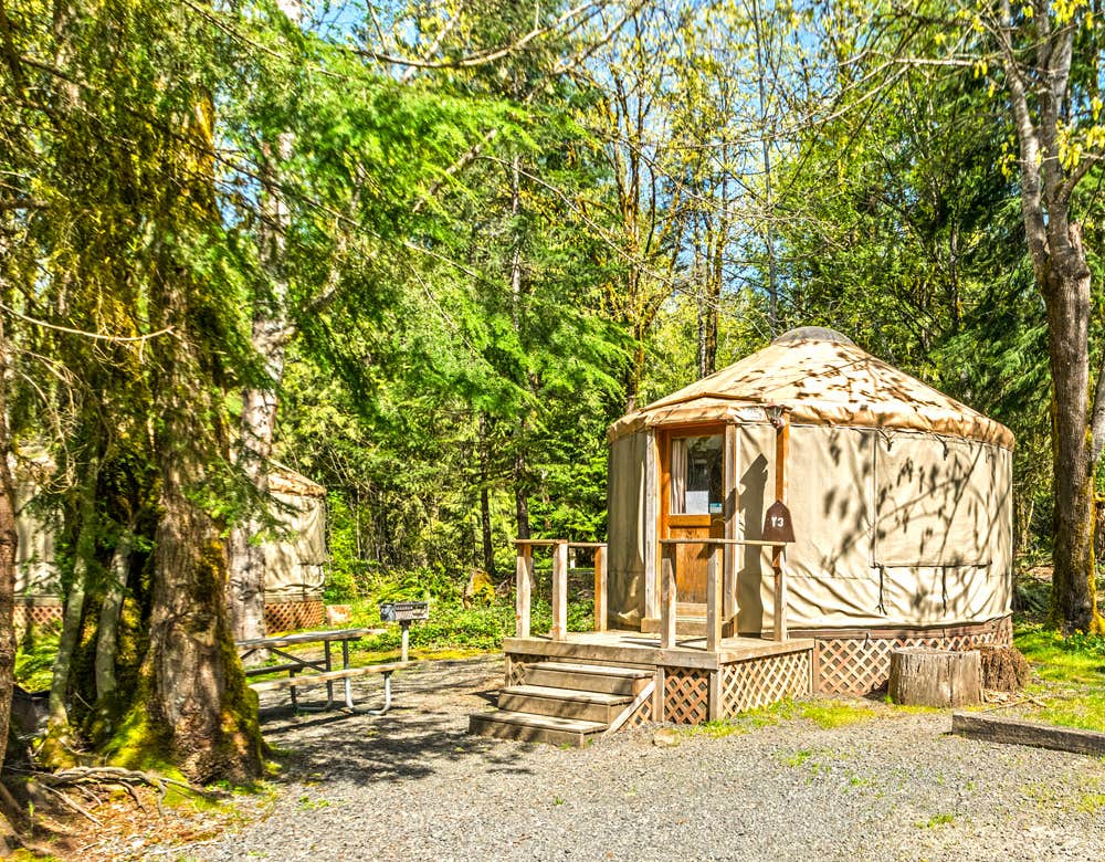 The Dyrt's photo of glamping accommodations at Mt Hood Village Resort near Silverton, OR