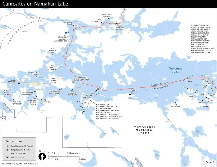 Camper-submitted photo at Rainy Lake Frontcountry Camping — Voyageurs National Park near International Falls, MN