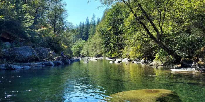 Camper submitted image from Sunset Falls Campground