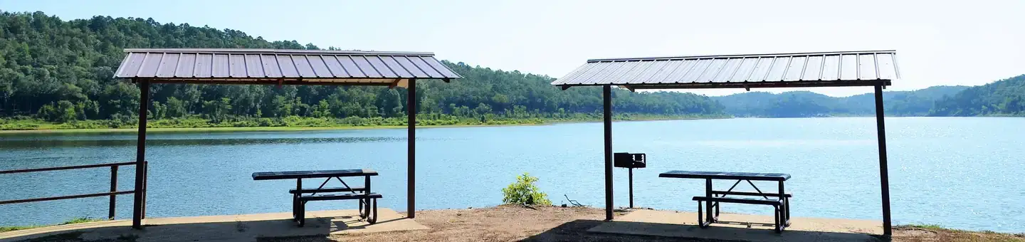 Camper-submitted photo at Little Coon Creek near Gillham Lake