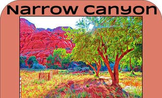 Camping near Monument Valley KOA: Narrow Canyon Orchards Campsite, Kayenta, Arizona