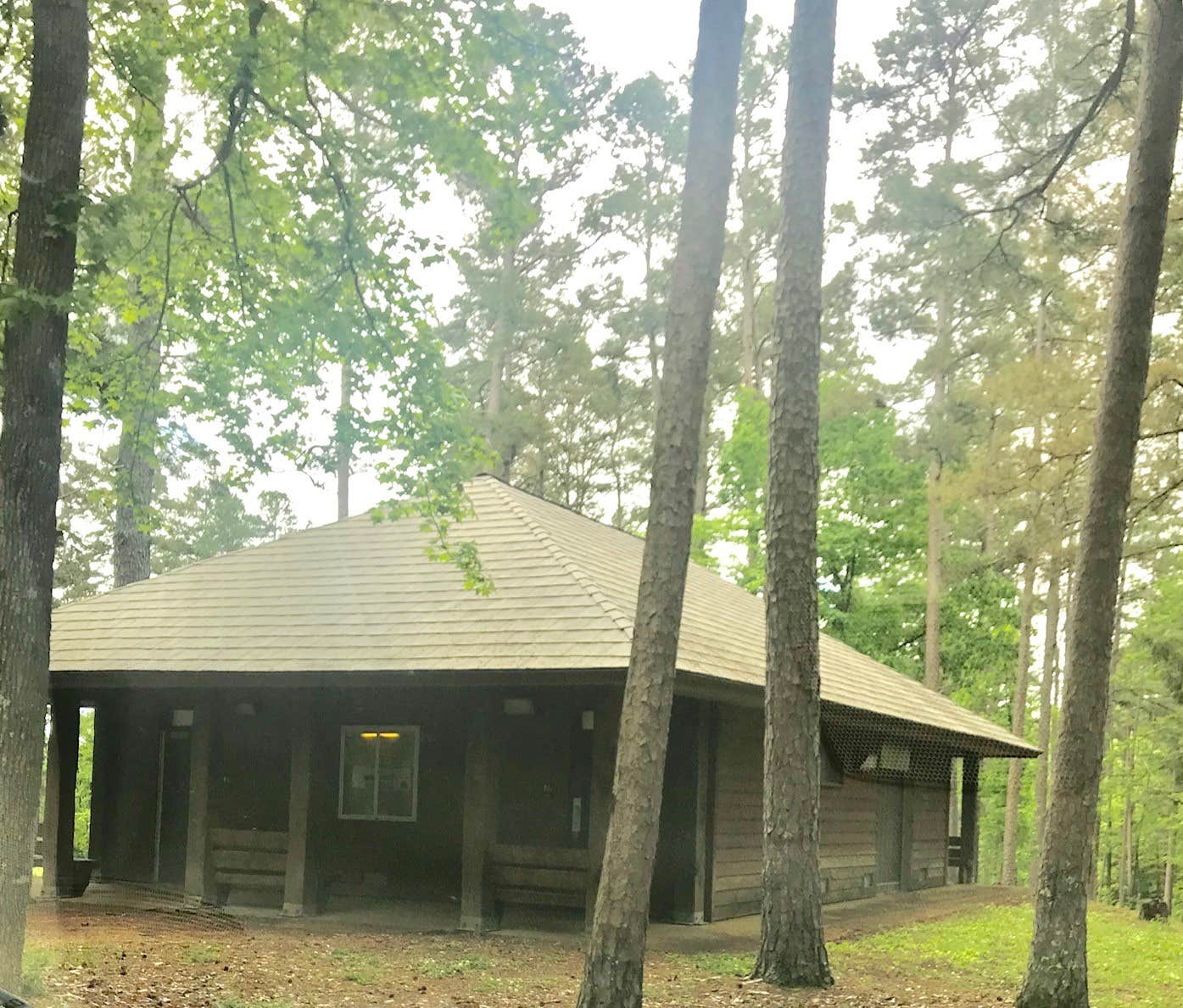 Shana D.'s photo of glamping accommodations at Chewalla Lake Recreation Area near Memphis, TN