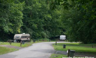 Jennifer B.'s photo of rv camping at Chief Logan State Park Campground near Red House, WV
