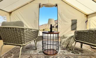 The Dyrt's photo of tent camping at Vegas Glamping near Dolan Springs, AZ
