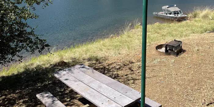 Camper submitted image from Englebright Lake Boat In Campground — Harry L. Englebright Lake