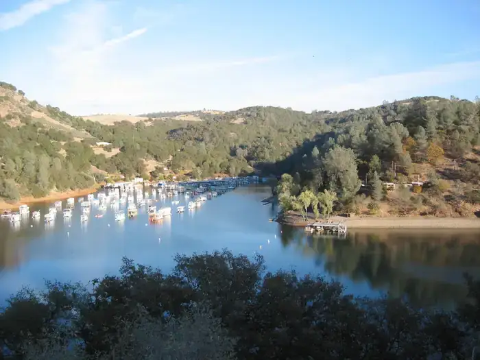 Camper-submitted photo at Englebright Lake Boat In Campground — Harry L. Englebright Lake near Rough and Ready, CA