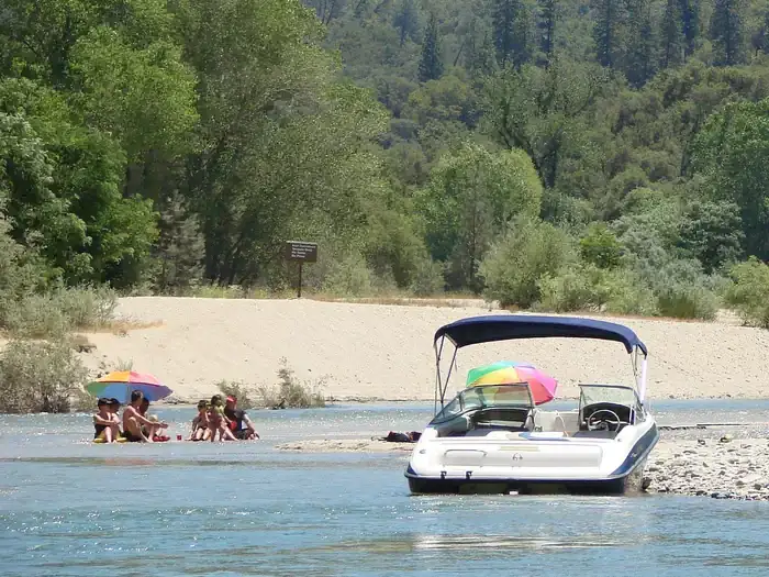 Camper-submitted photo at Englebright Lake Boat In Campground — Harry L. Englebright Lake near Rough and Ready, CA