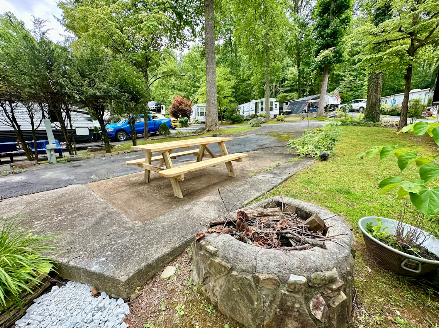 Camping near Arrow Creek Campground: Crofty Bear - RV Lot/Campsite, Cosby, Tennessee