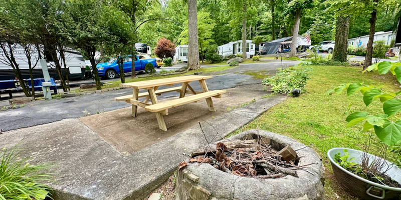 Camper submitted image from Crofty Bear - RV Lot/Campsite