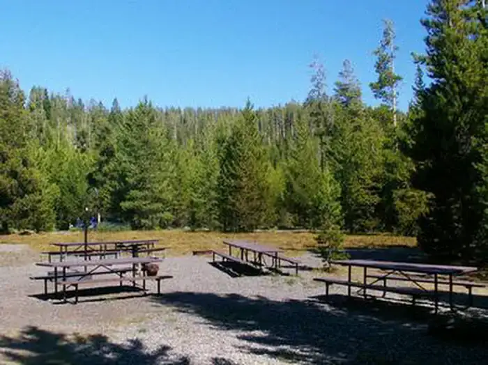 Camping near Yellowstone RV Park at Mack’s Inn: Big Springs Grp. Area - Island Park, Macks Inn, Idaho