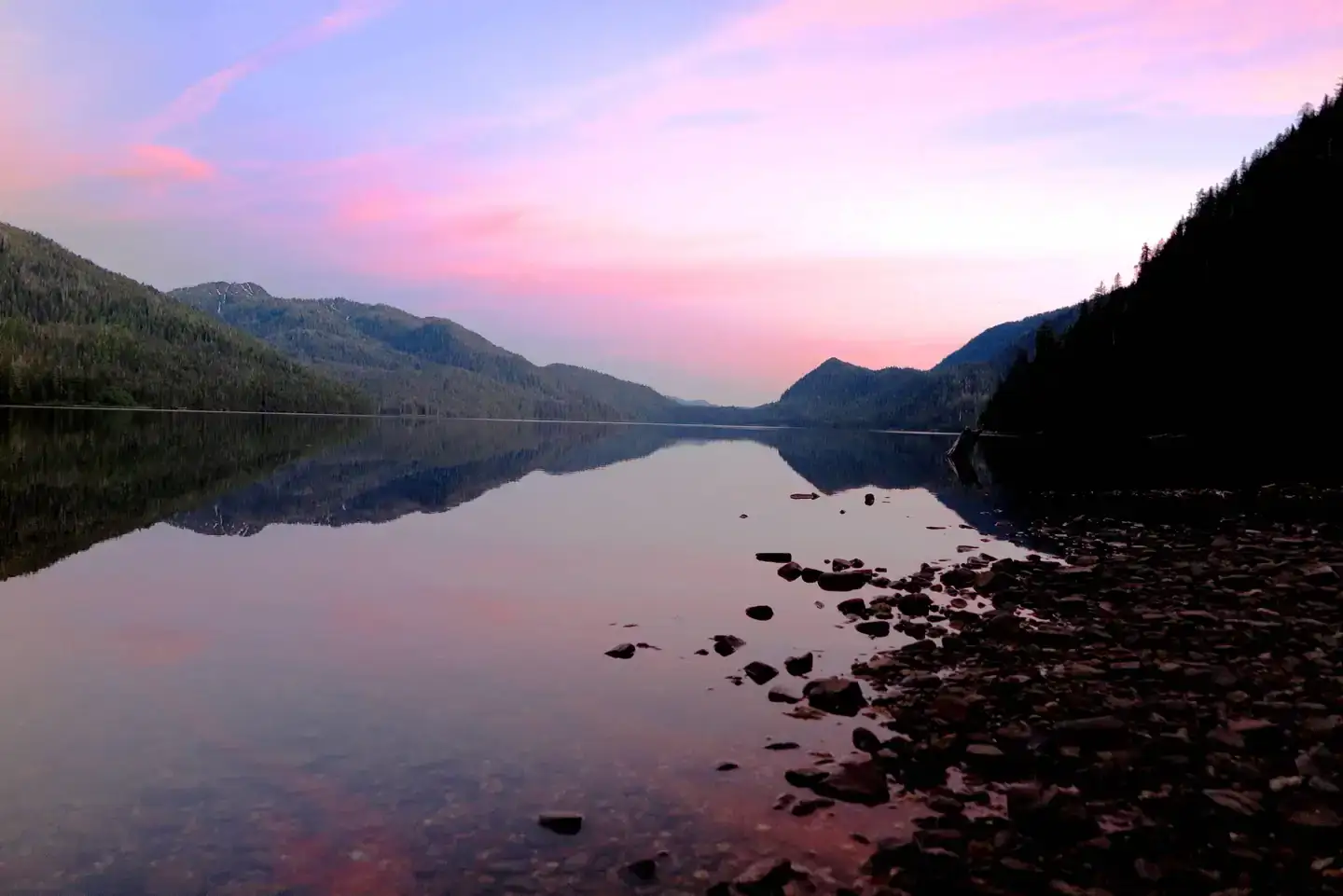Camper-submitted photo at Ella Narrows Cabin near Ward Cove, AK