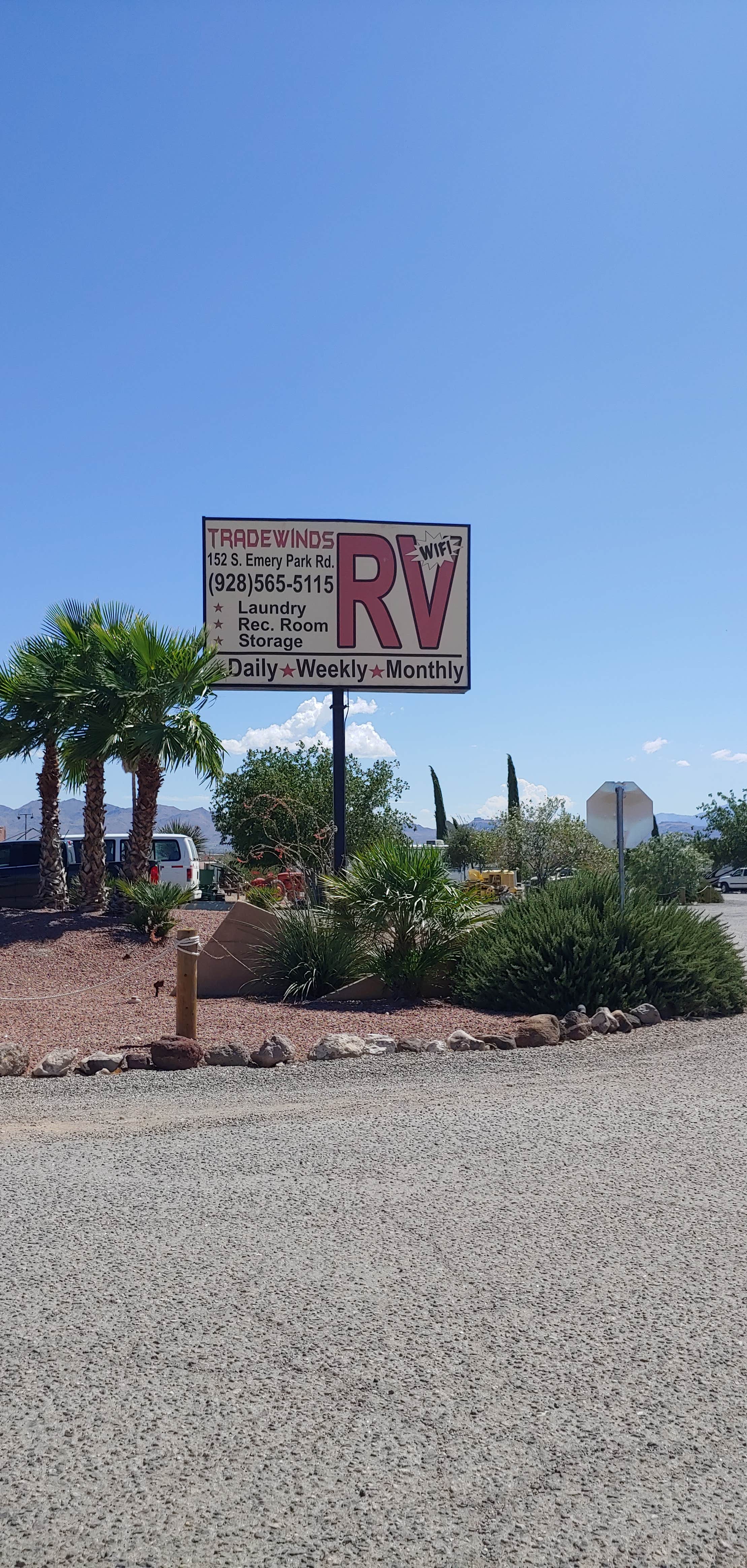 Camper-submitted photo at Tradewinds RV Park near Yucca, AZ