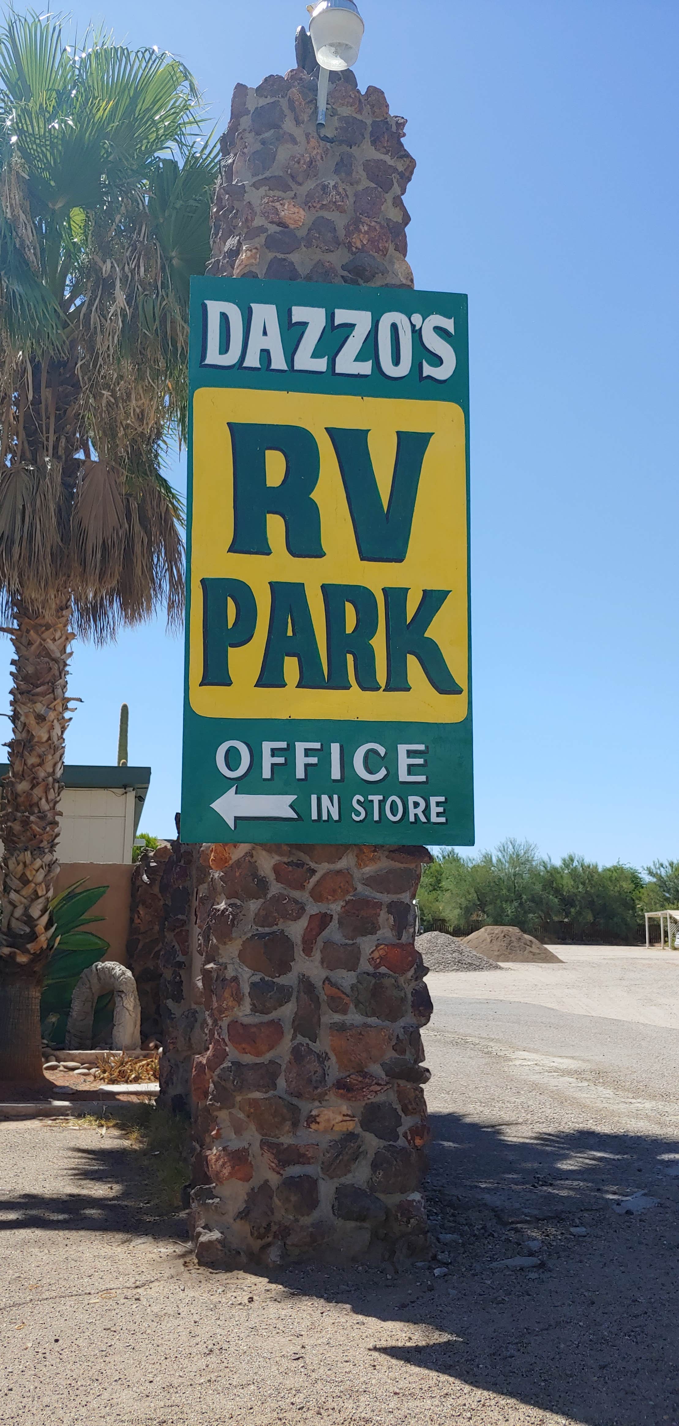 Camper submitted image from Dazzo's Desert Oasis RV Park - 3