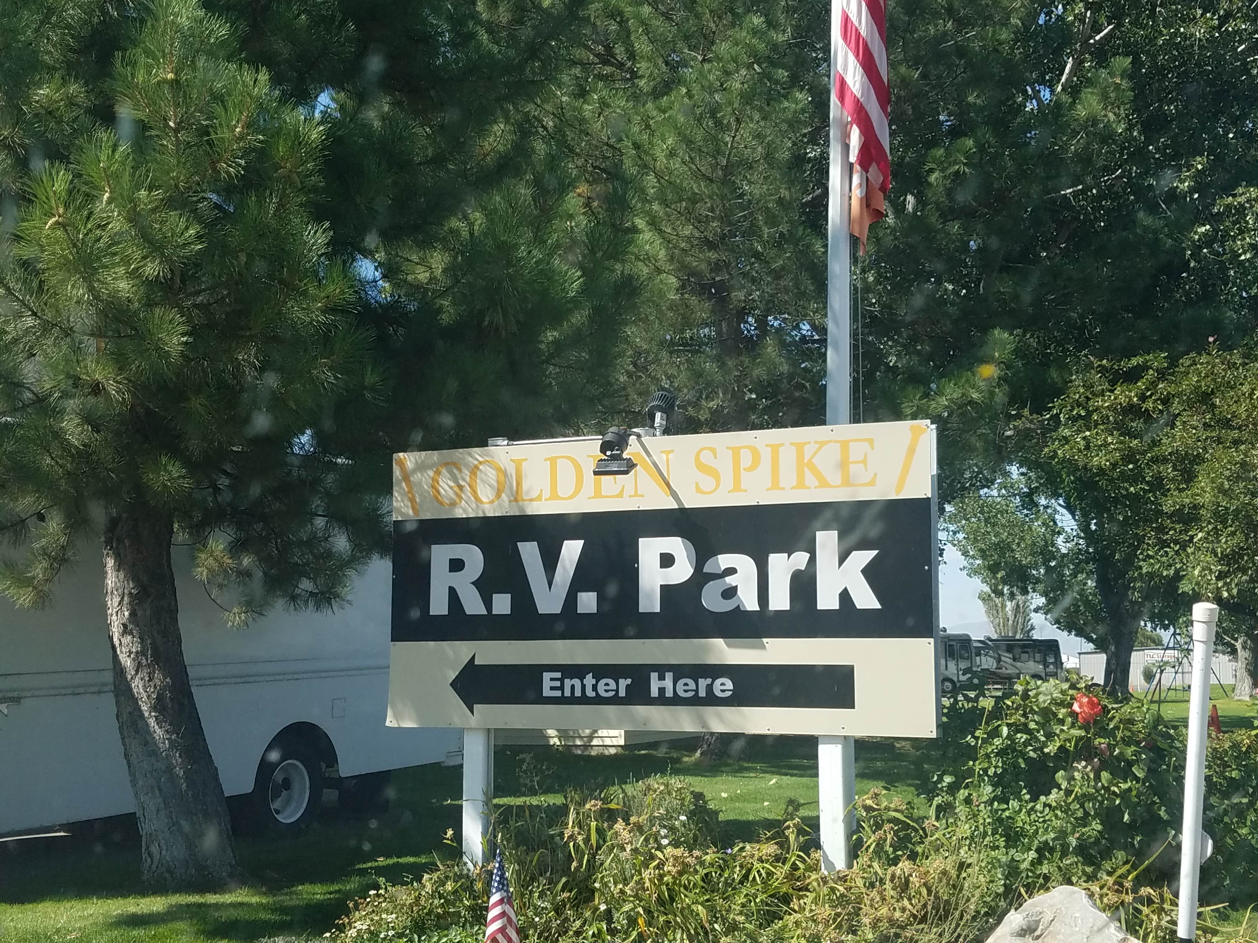 Golden Spike RV Park Camping, Brigham City, UT