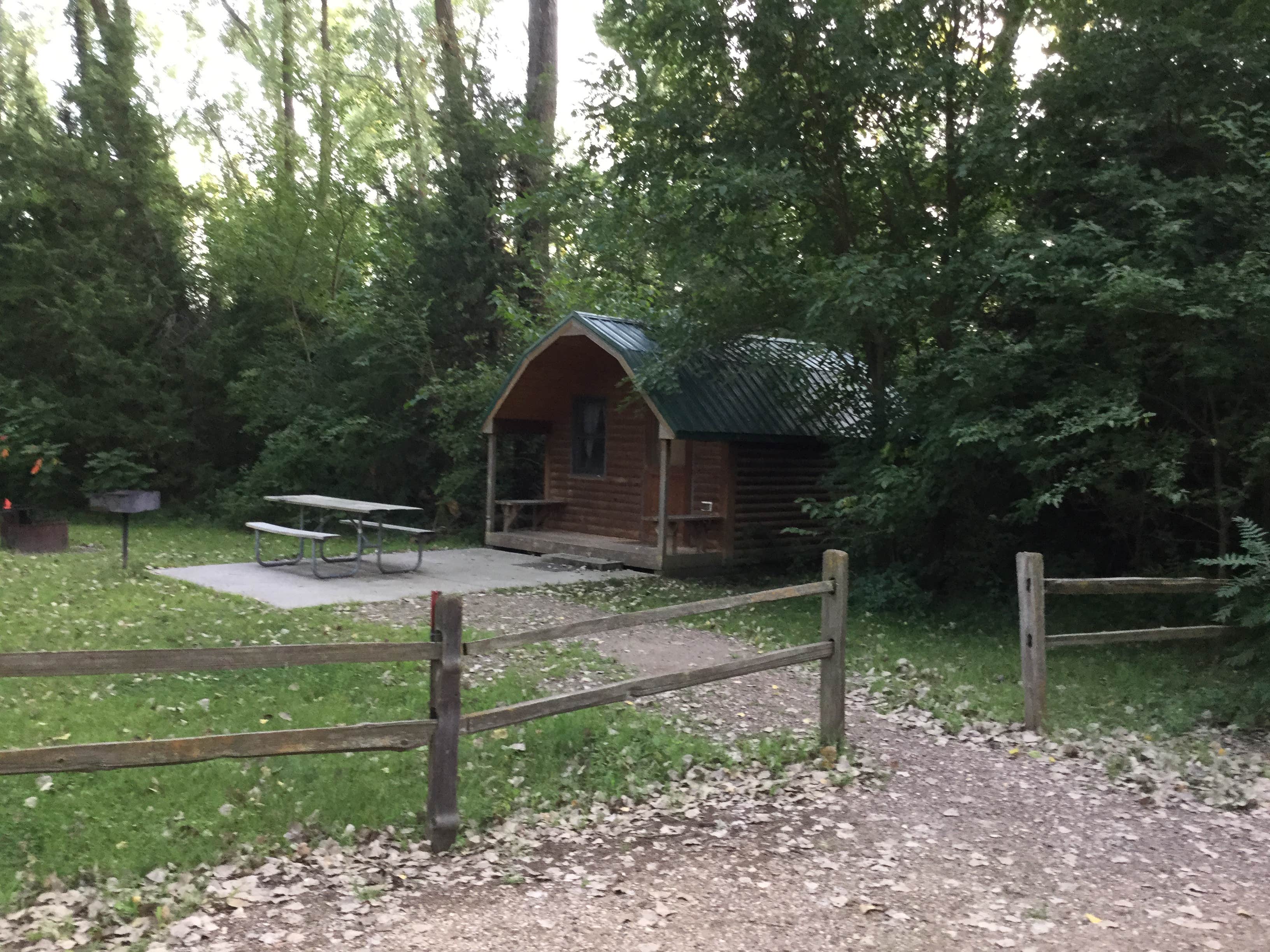 Shannon G.'s photo of a cabin at Clay County Park — Clay County near Sioux City, IA
