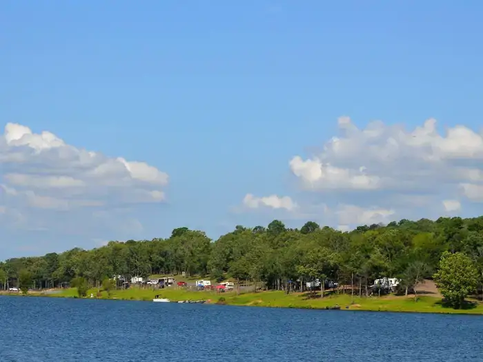 Camper-submitted photo at Bellah Mine near Gillham Lake