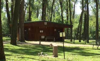 Shannon G.'s photo of glamping accommodations at Clay County Park — Clay County near Akron, IA