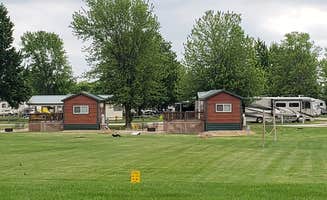 Mary T.'s photo of glamping accommodations at Madison KOA Campground near Spring Green, WI