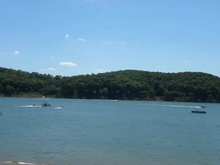 Camper submitted image from Bluff View(clearwater Lake) - 1