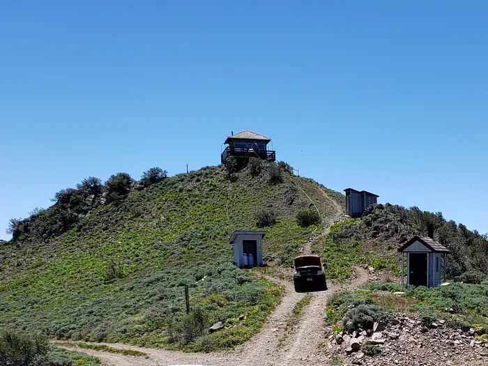 Camper-submitted photo at Hager Mountain Lookout near Summer Lake, OR