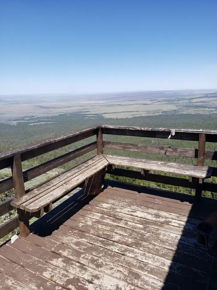 Camper-submitted photo at Hager Mountain Lookout near Summer Lake, OR