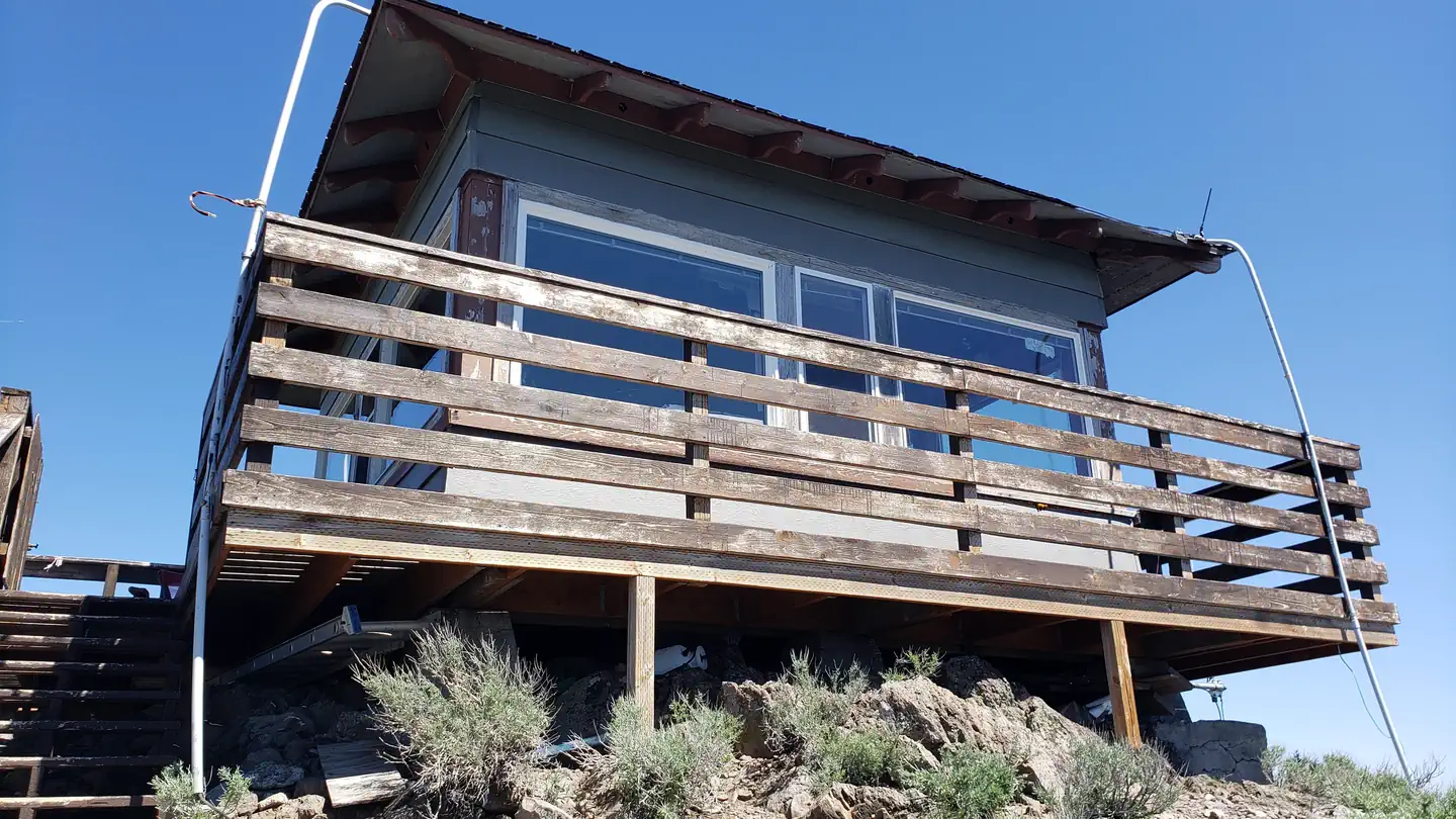 Camper-submitted photo at Hager Mountain Lookout near Summer Lake, OR