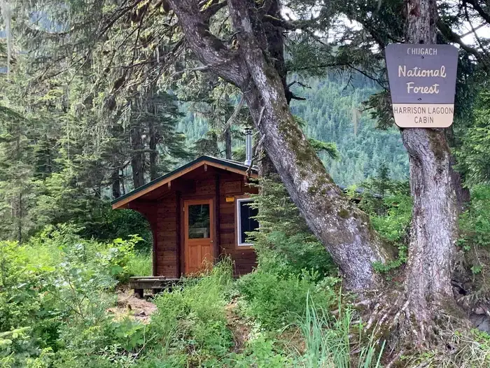 Camper-submitted photo at Harrison Lagoon Cabin near Whittier, AK