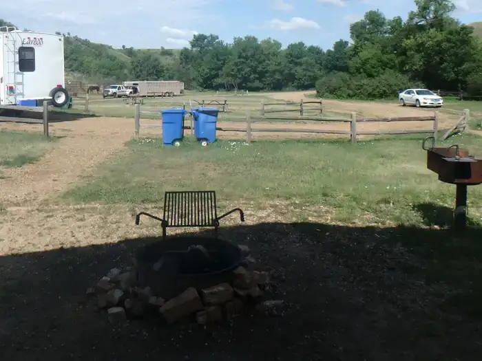 Camper-submitted photo at Roundup Group Horse Camp — Theodore Roosevelt National Park near Dakota Prairie National Grasslands