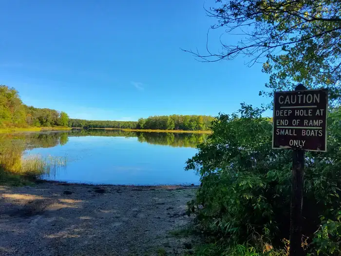 Camper-submitted photo at Nichols Lake South Campground near Hesperia, MI