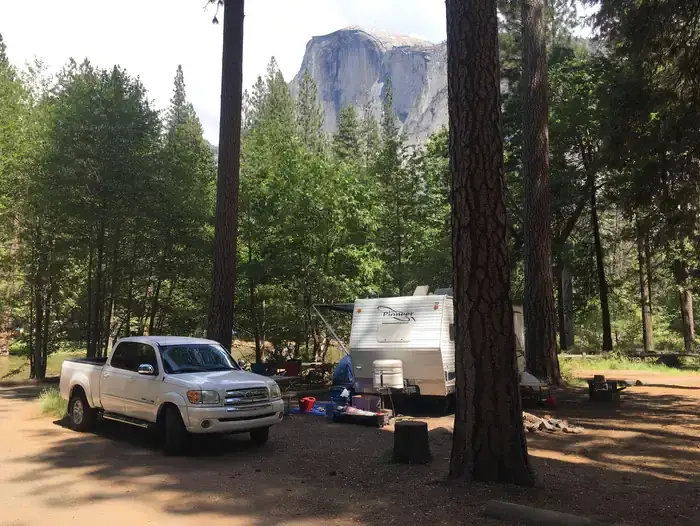 Camper-submitted photo at Lower Pines Campground — Yosemite National Park near Wawona, CA