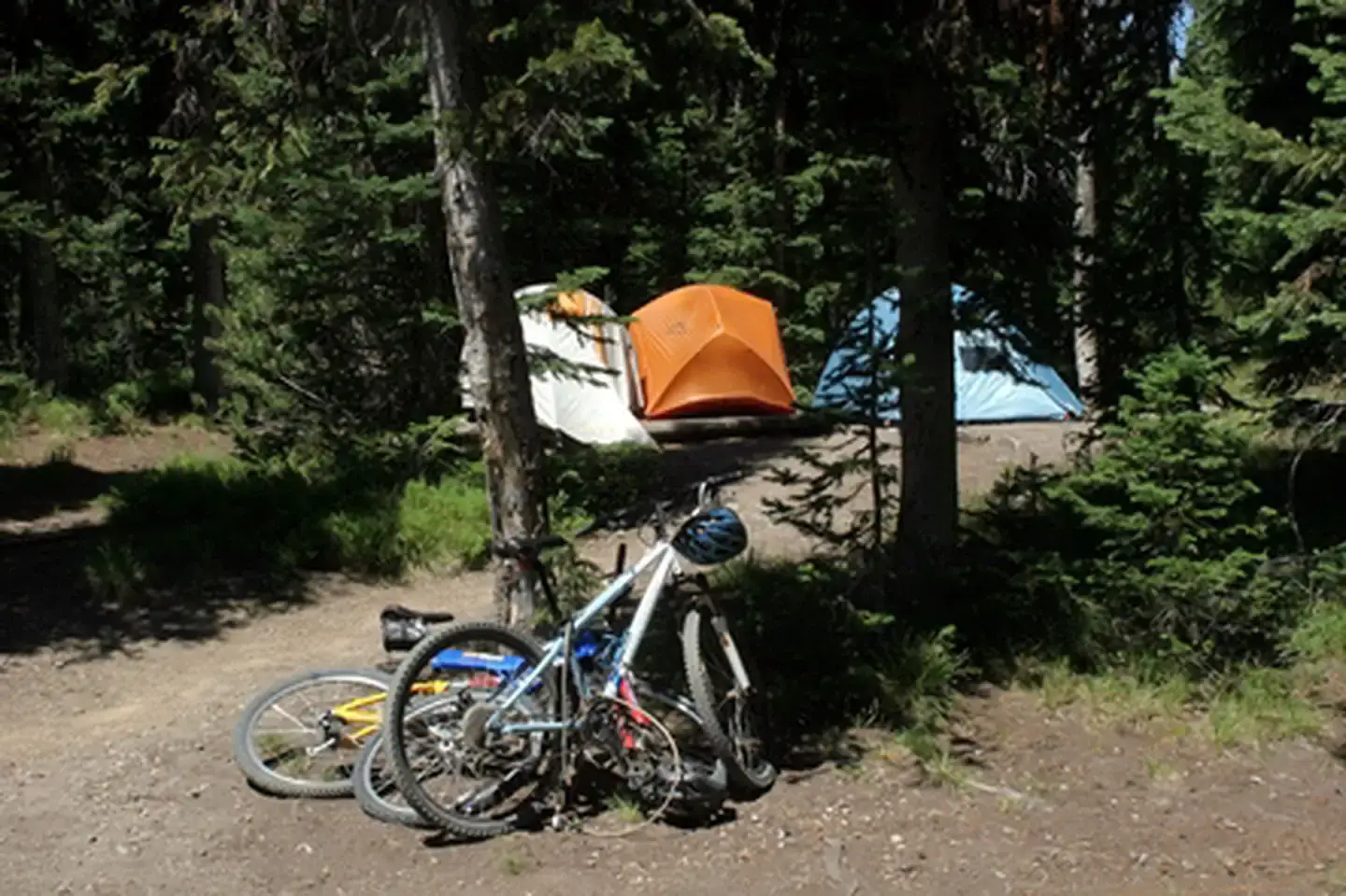 Camper-submitted photo at Lewis Lake — Yellowstone National Park near John D. Rockefeller Jr. Memorial Parkway